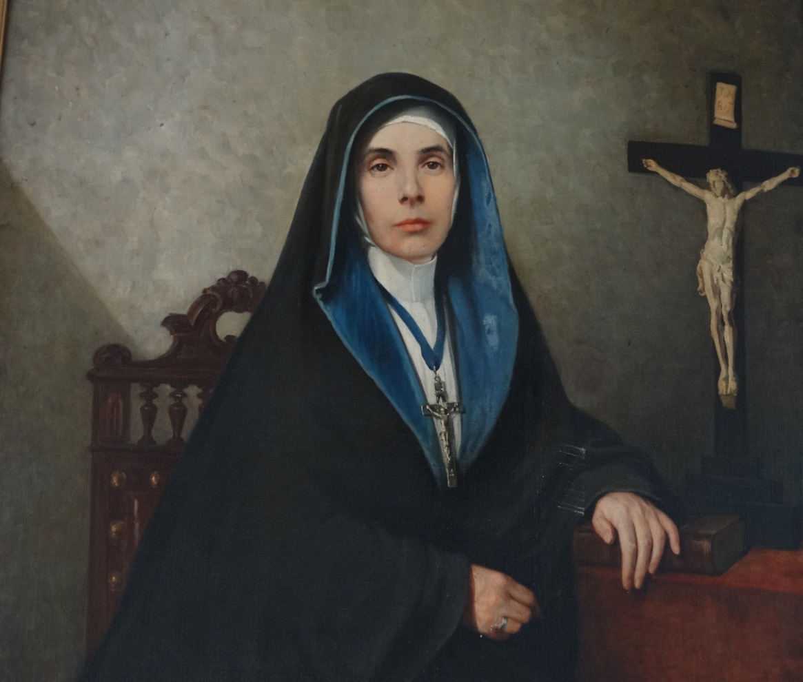 Cuadro de la Venerable Madre Emilia de San José pintado por Tovar y Tovar
